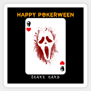 Halloween or Pokerween Sticker